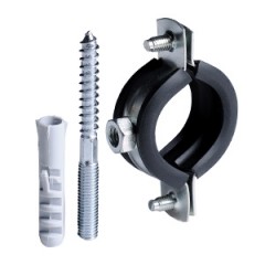 Хомуты для крепления труб (комплект) ГОСТ 24140-80 Хомуты для крепления труб (комплект) ГОСТ 24140-80